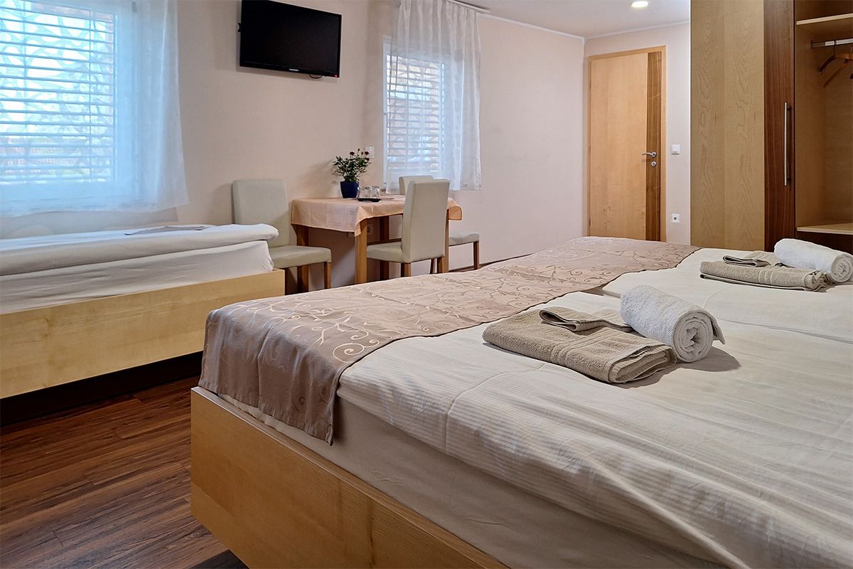 The rooms are equipped with everything you need for a comfortable stay
